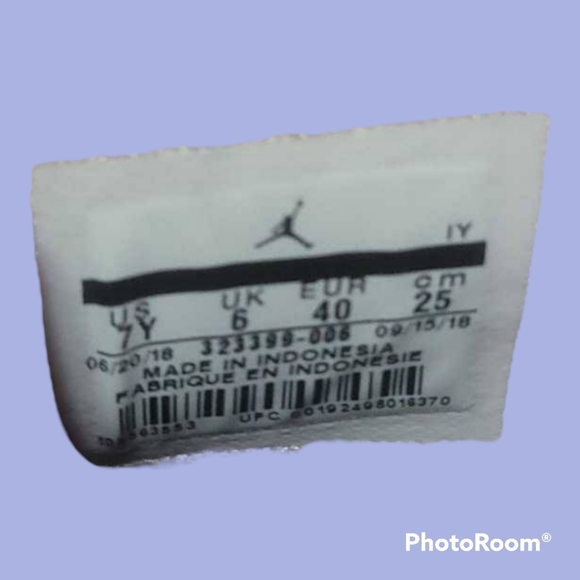 Jordan 6 rings GS snekers 'Black Pink Foam- Anthracite' suede - Picture 5 of 10